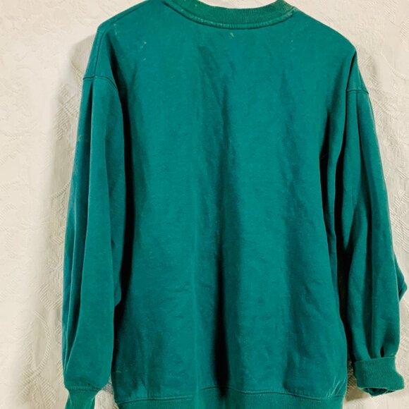 Baggy Green Sweater (KM0114) - Picture 2 of 3